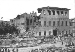 Haremul după bombardament